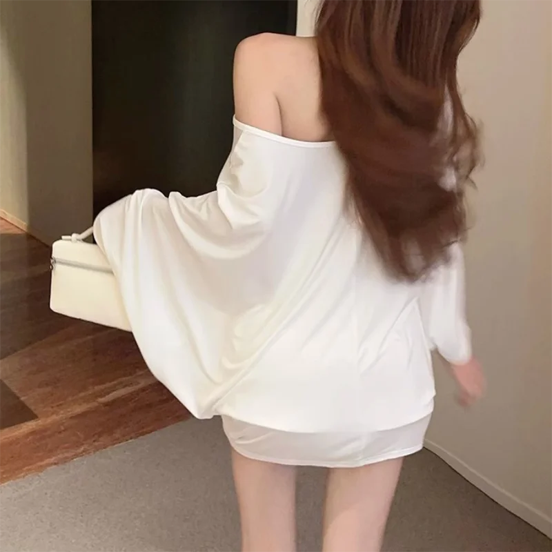 Solid Oversized T-shirt for Women