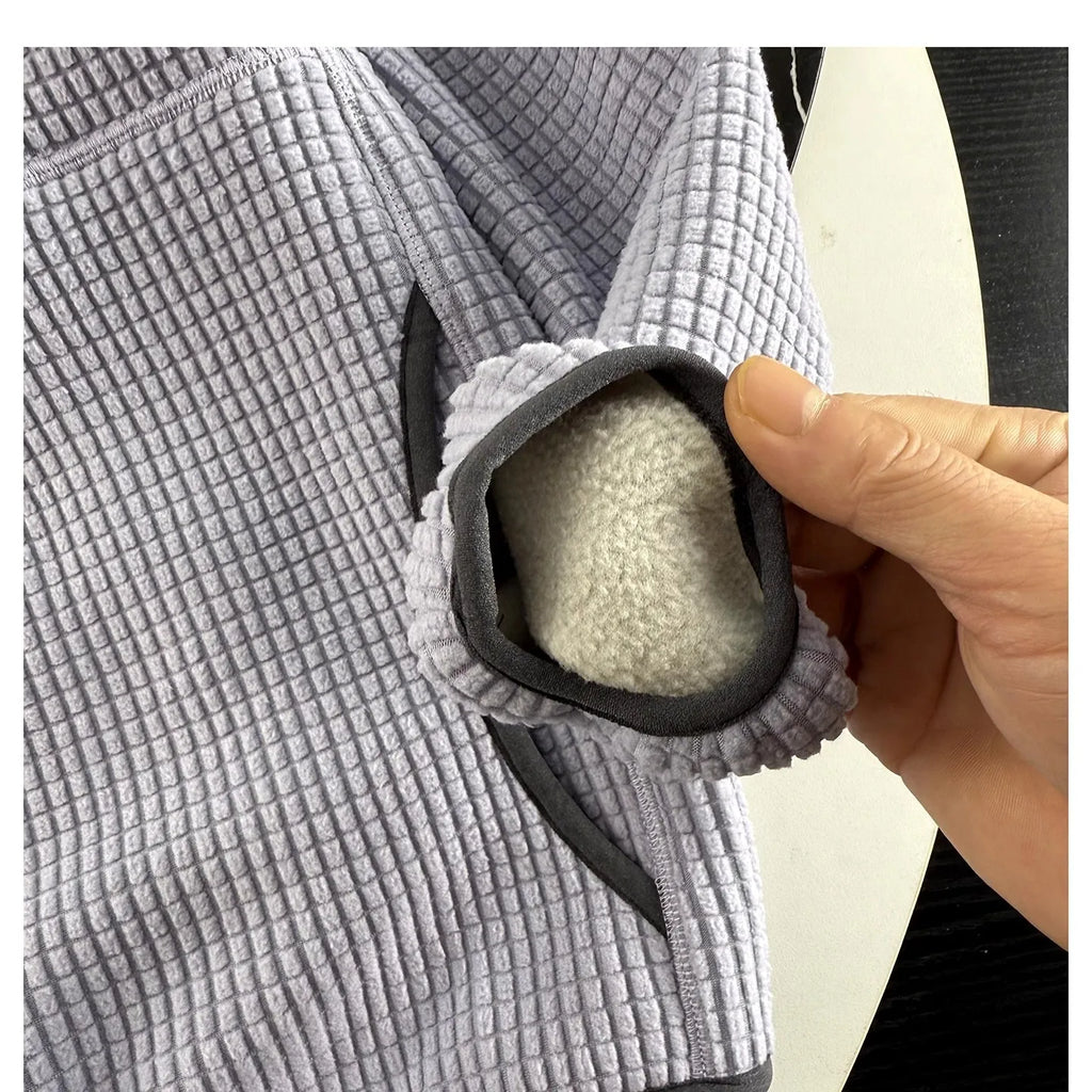 Zip-Up Fleece Hoodie