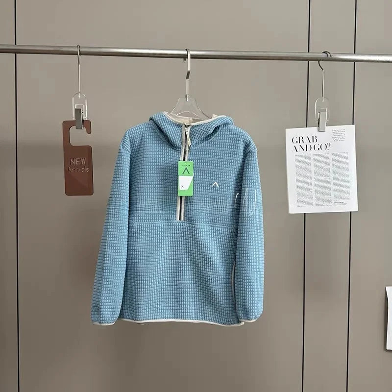 Zip-Up Fleece Hoodie