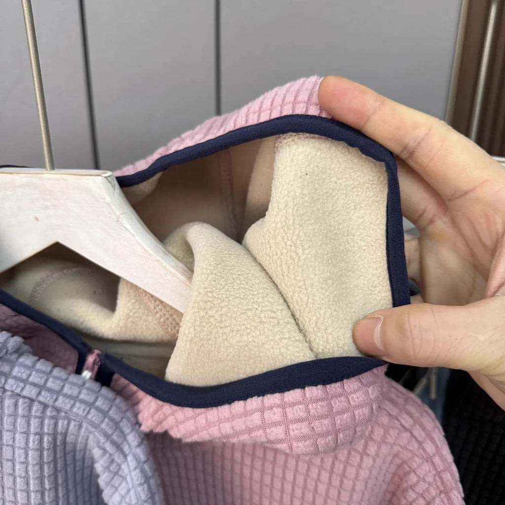 Zip-Up Fleece Hoodie