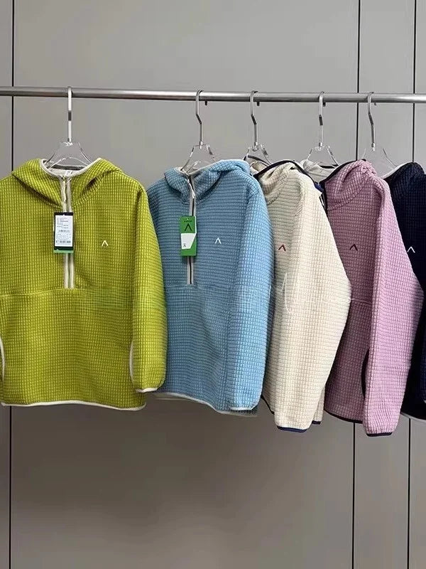 Zip-Up Fleece Hoodie