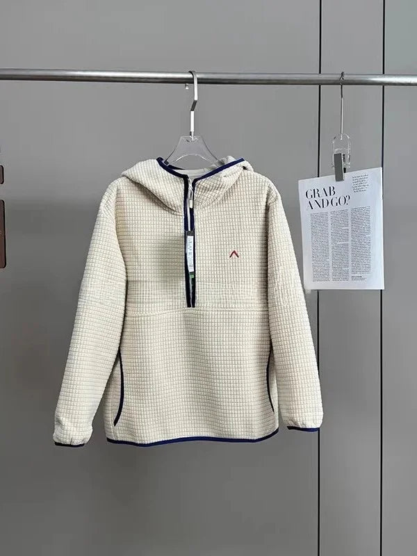 Zip-Up Fleece Hoodie