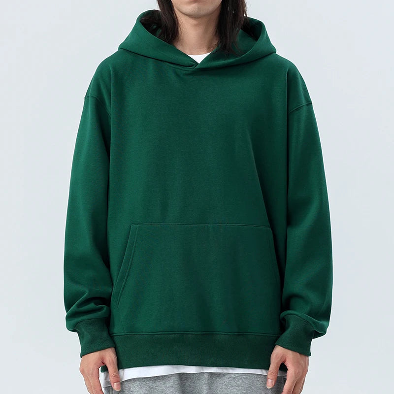 Heavyweight Cotton Pullover Hoodie