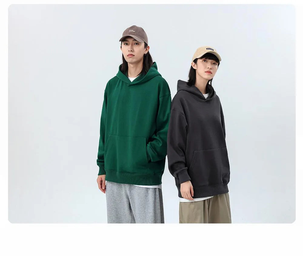 Heavyweight Cotton Pullover Hoodie