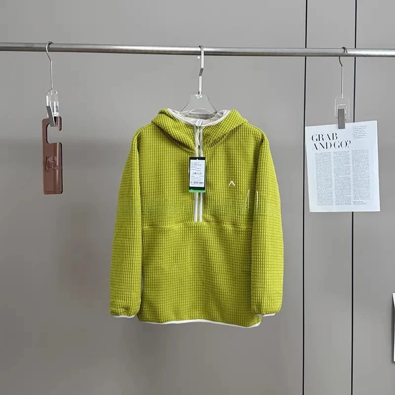 Zip-Up Fleece Hoodie
