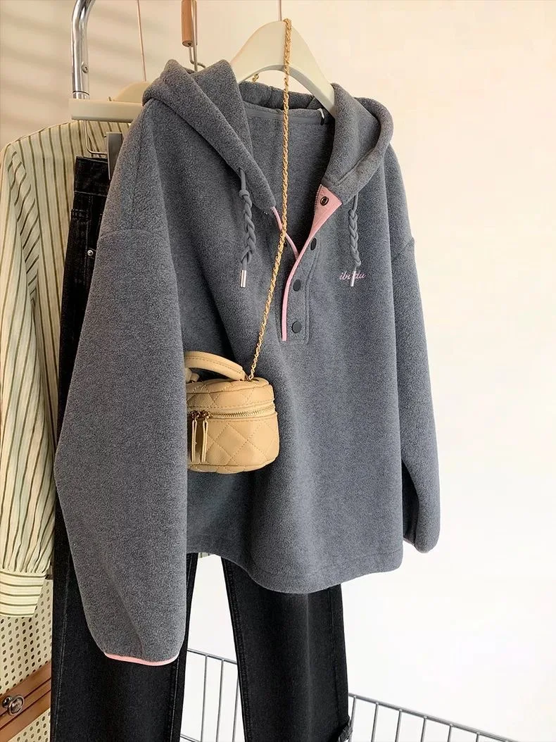 Women's Autumn Winter Slimming Hoodie